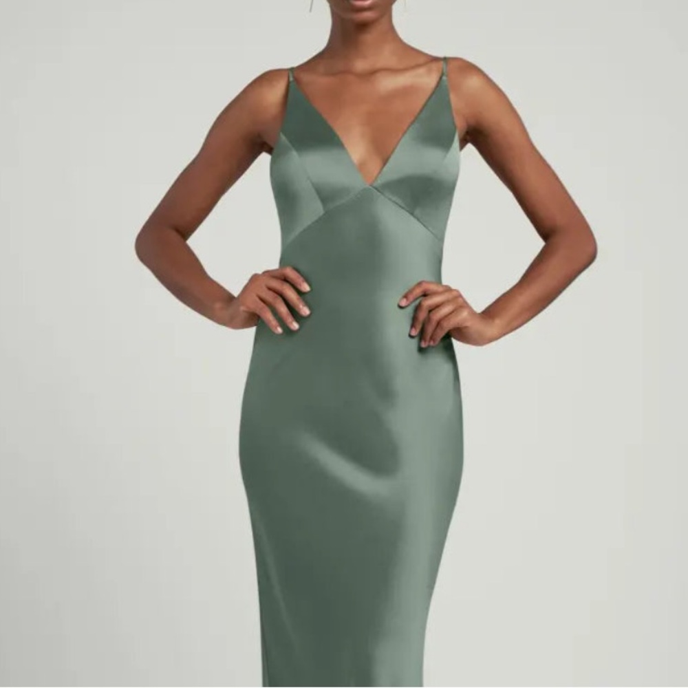 Jenny Yoo Eloise Eucalyptus Dress size 12